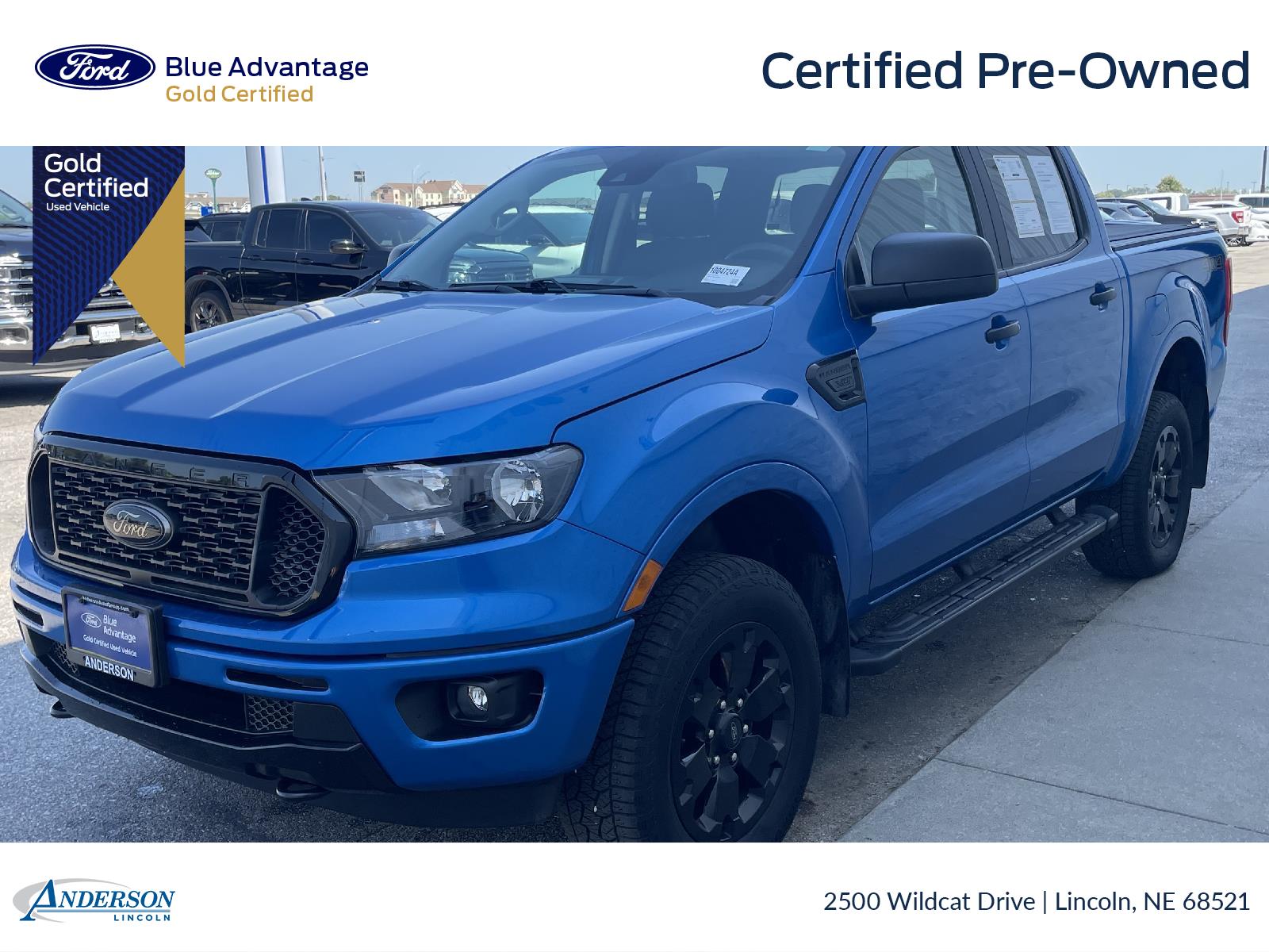 Used 2021 Ford Ranger XLT Stock: 1004724A