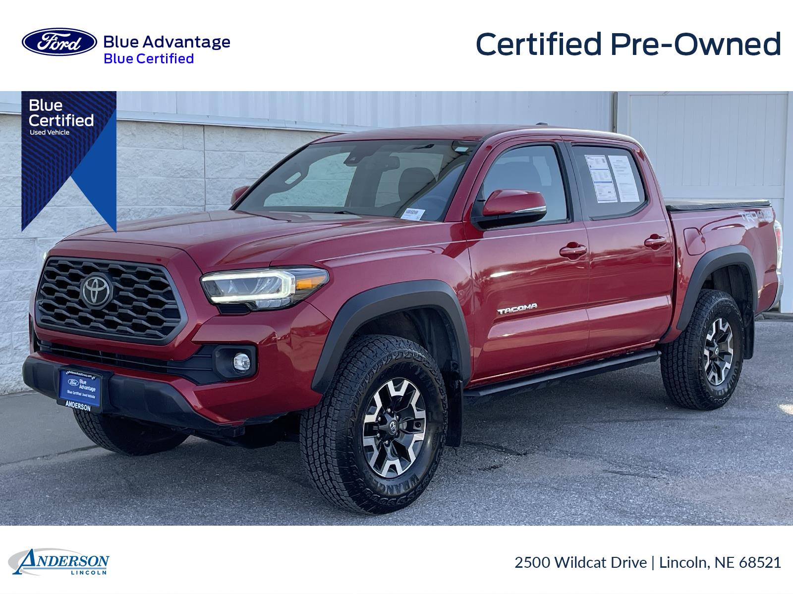 Used 2022 Toyota Tacoma 4WD TRD Off Road Stock: 1005099