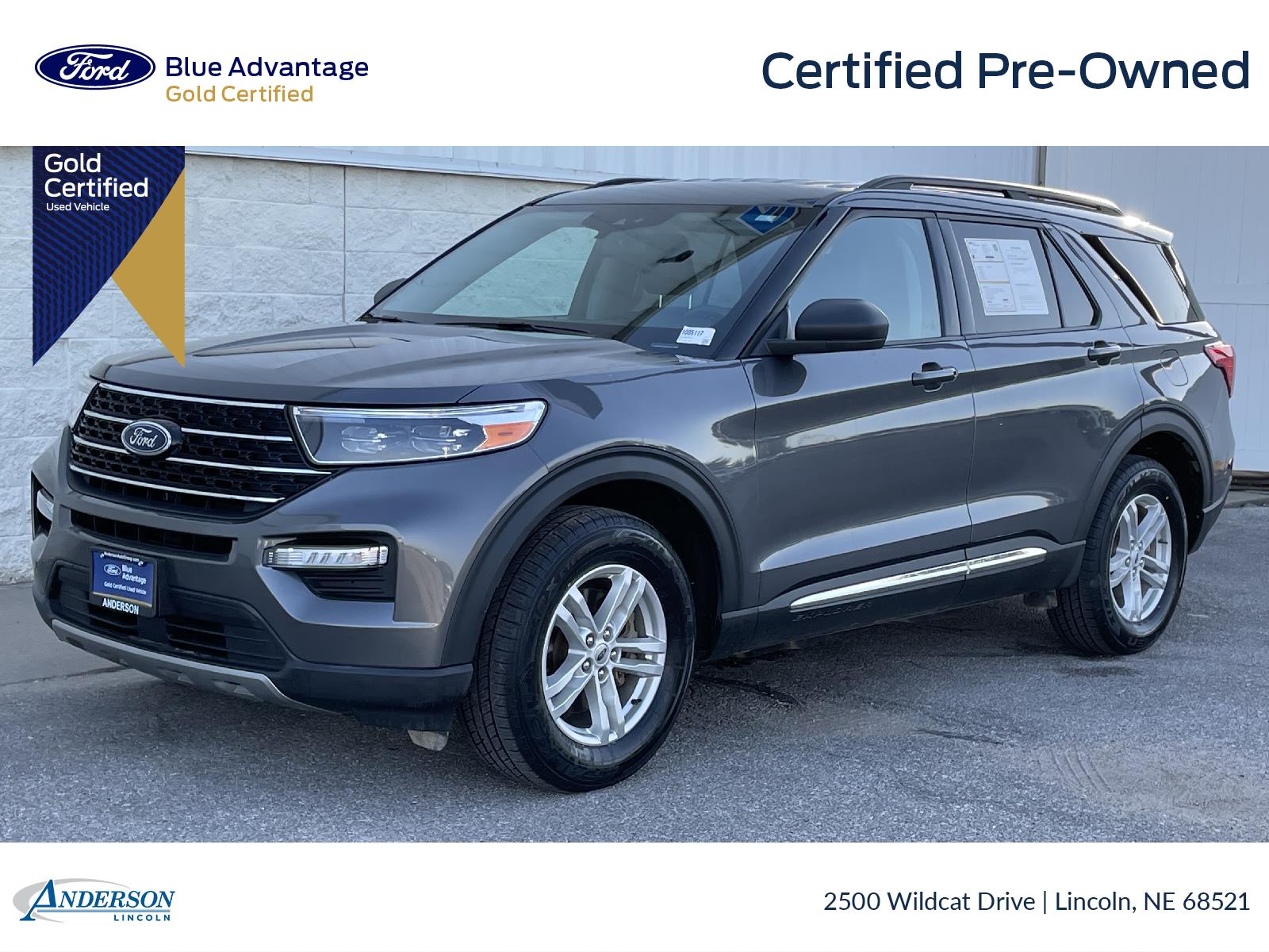 Used 2021 Ford Explorer XLT SUV for sale in Lincoln NE