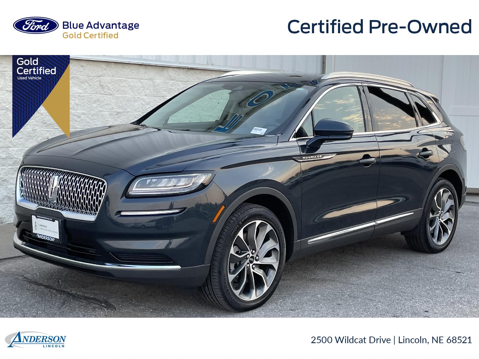 Used 2021 Lincoln Nautilus Reserve Stock: 1005155