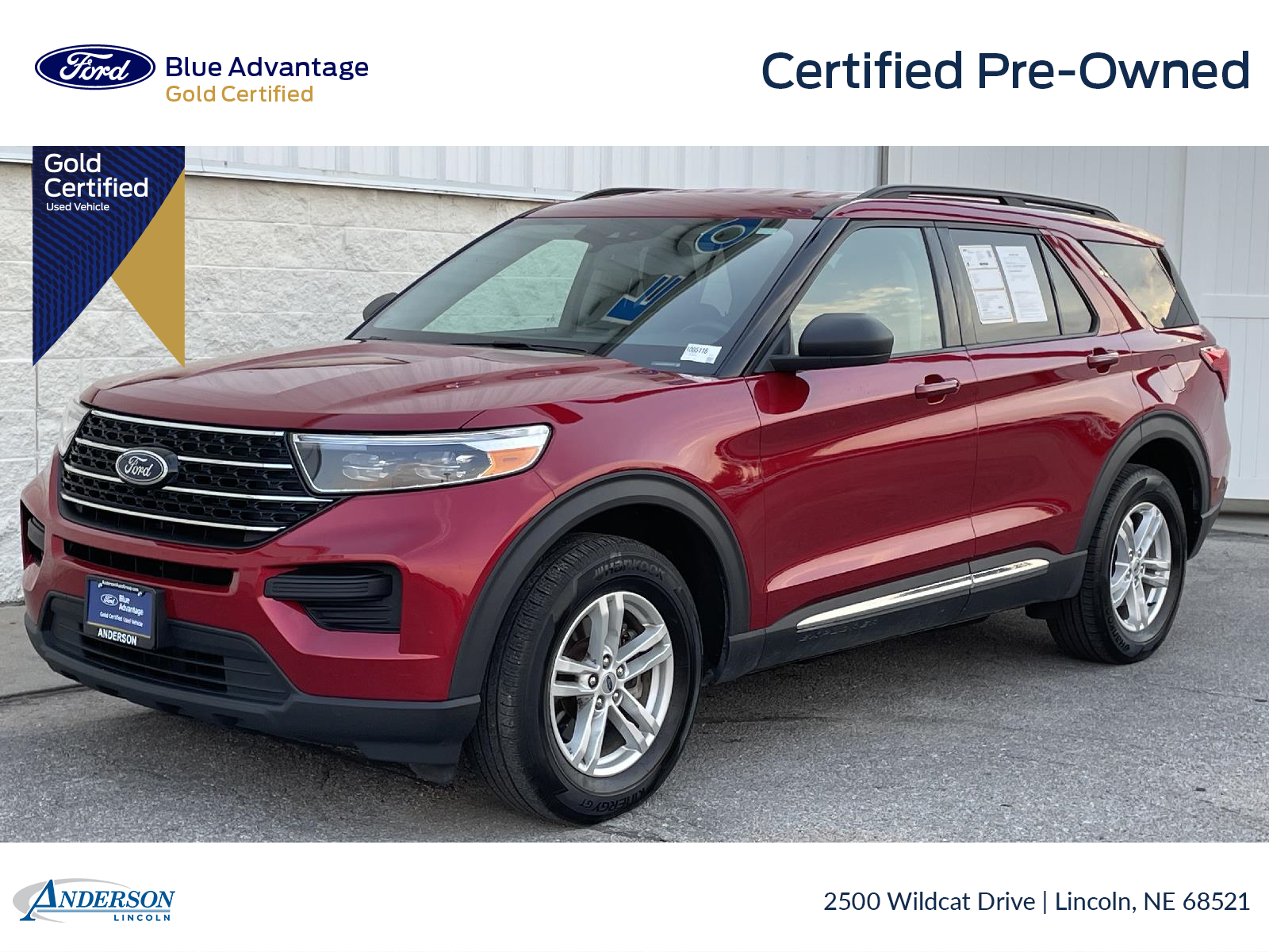 Used 2021 Ford Explorer XLT SUV for sale in Lincoln NE