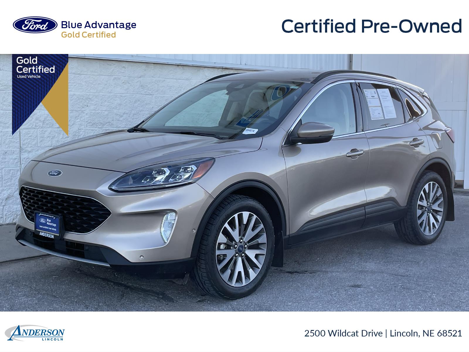 Used 2020 Ford Escape Titanium Hybrid Stock: 1004827a