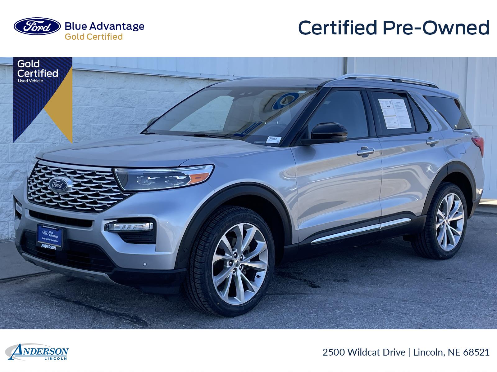 Used 2021 Ford Explorer Platinum Stock: 1005063