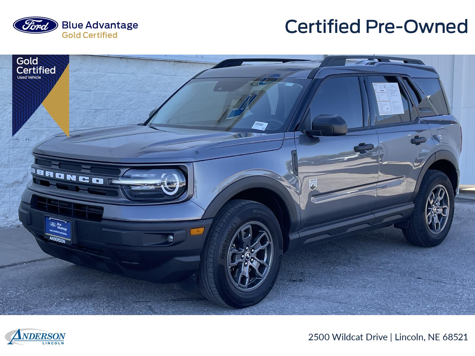 Used 2022 Ford Bronco Sport Big Bend Stock: 1005064