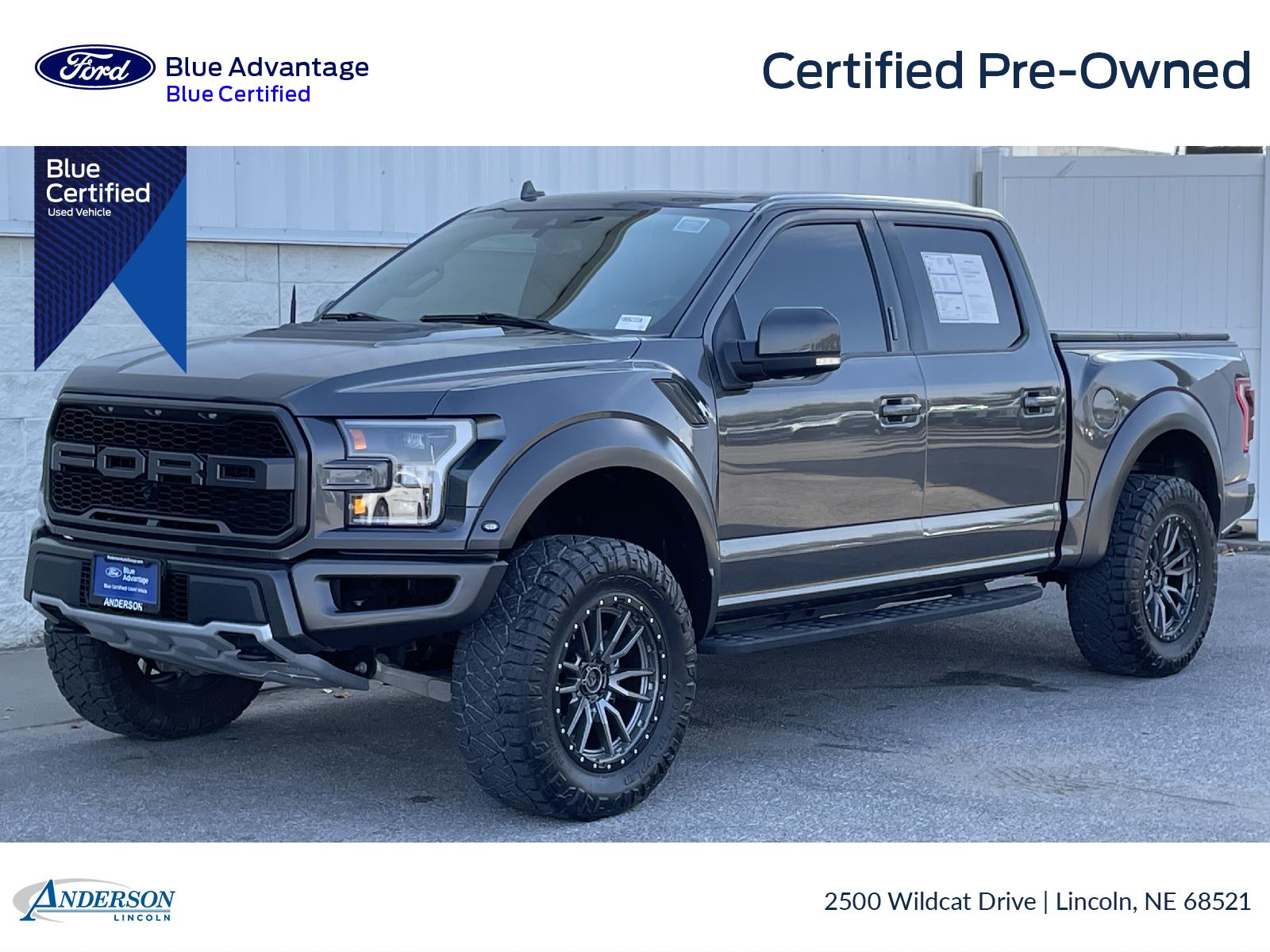 Used 2020 Ford F-150 Raptor Stock: 1005222A