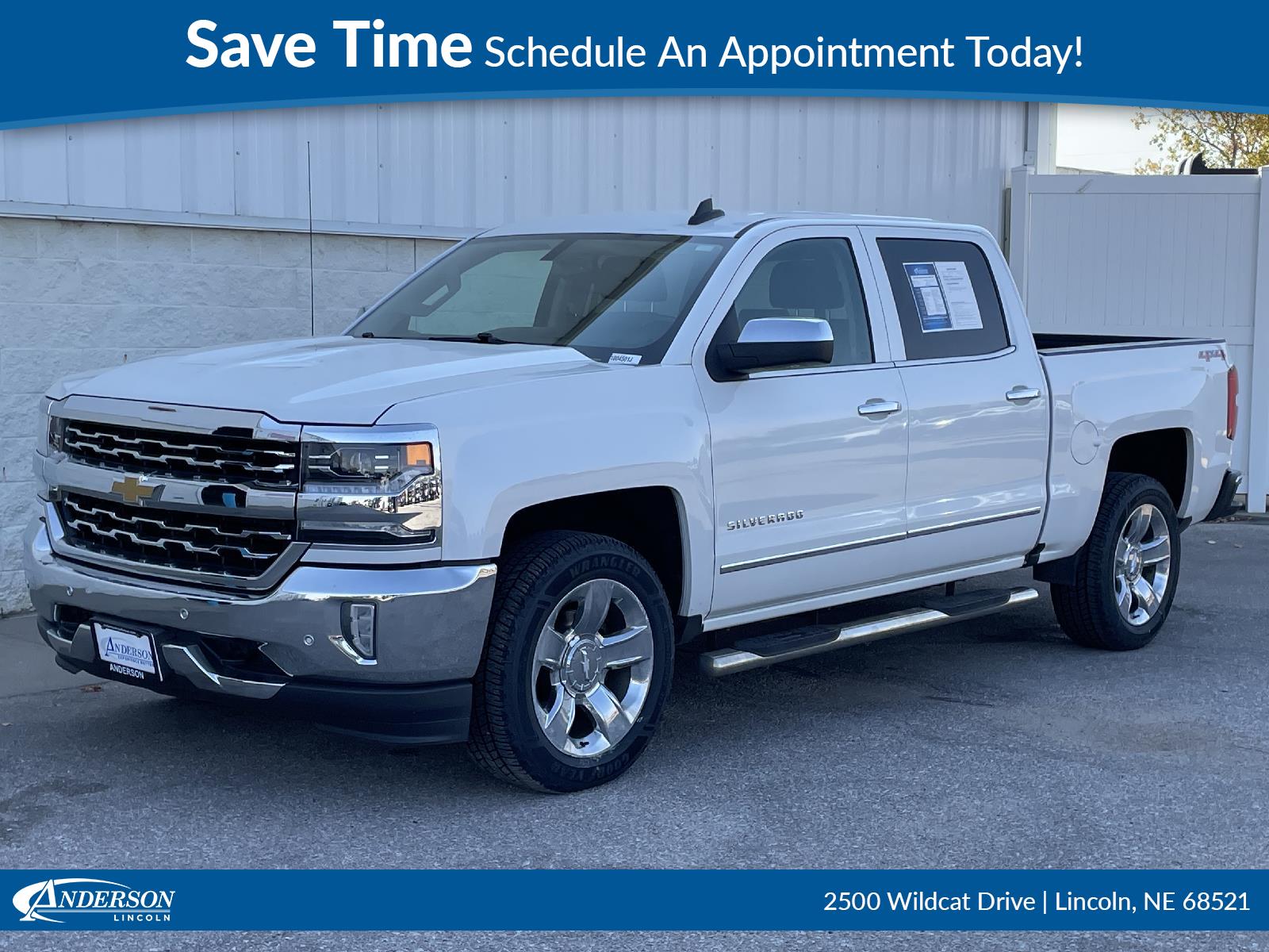 Used 2017 Chevrolet Silverado 1500 LTZ Stock: 1004501j