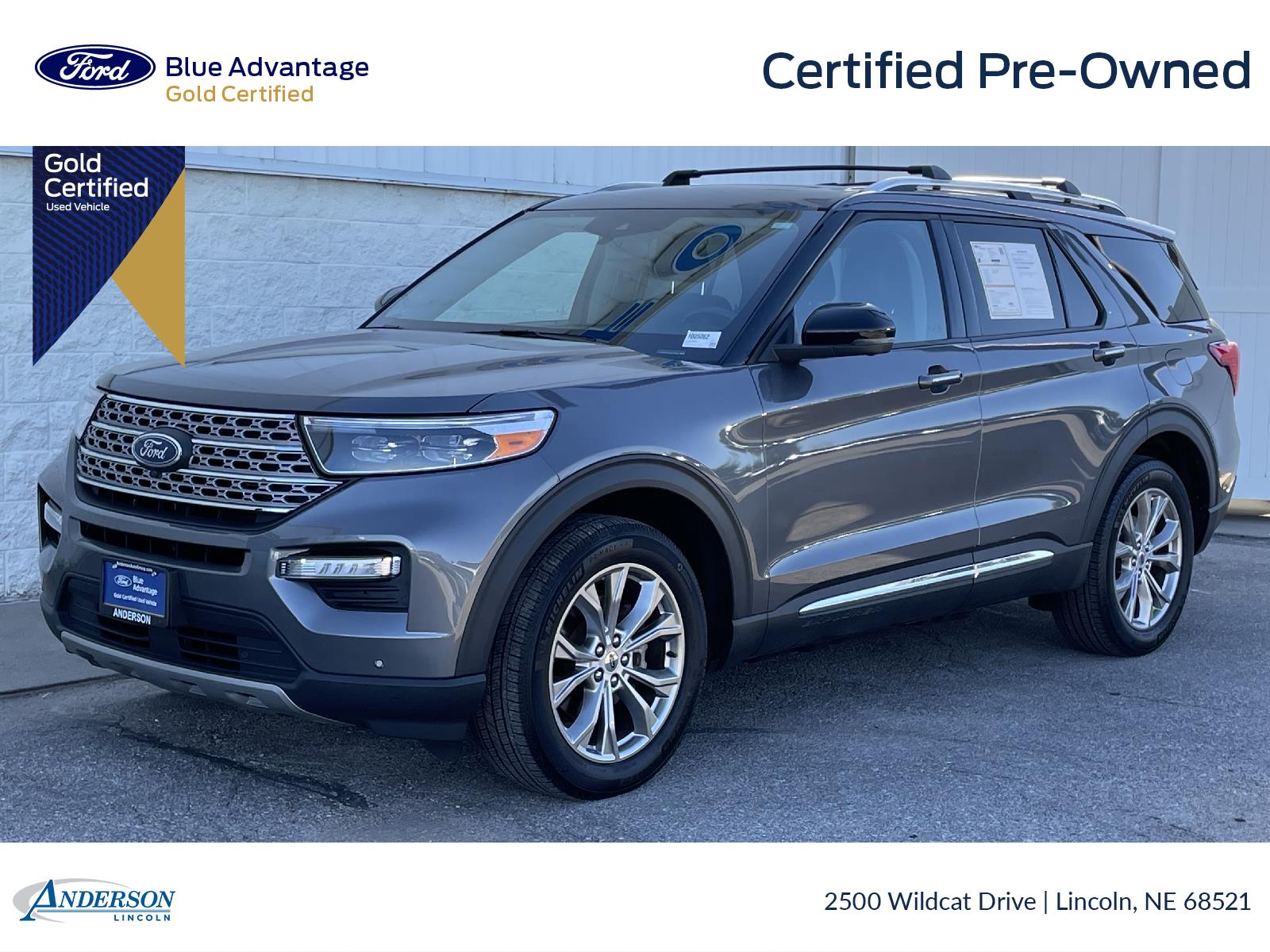 Used 2021 Ford Explorer Limited SUV for sale in Lincoln NE