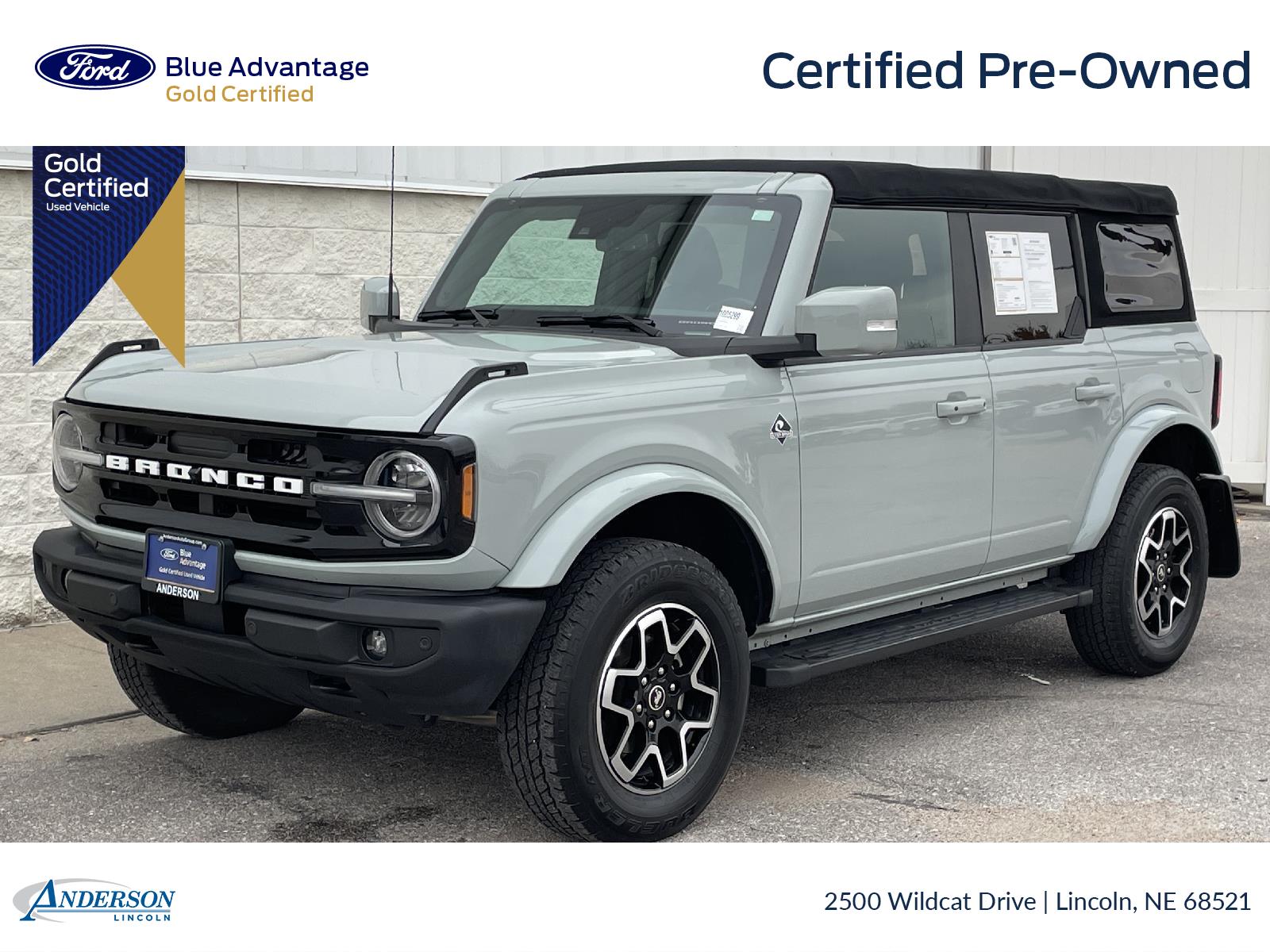 Used 2022 Ford Bronco Outer Banks Stock: 1005299