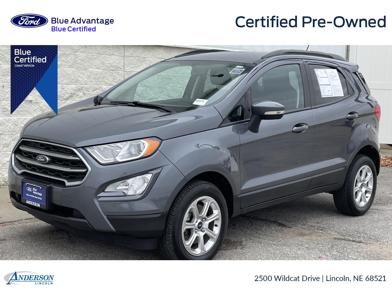 Used 2021 Ford EcoSport SE SUV for sale in Lincoln NE