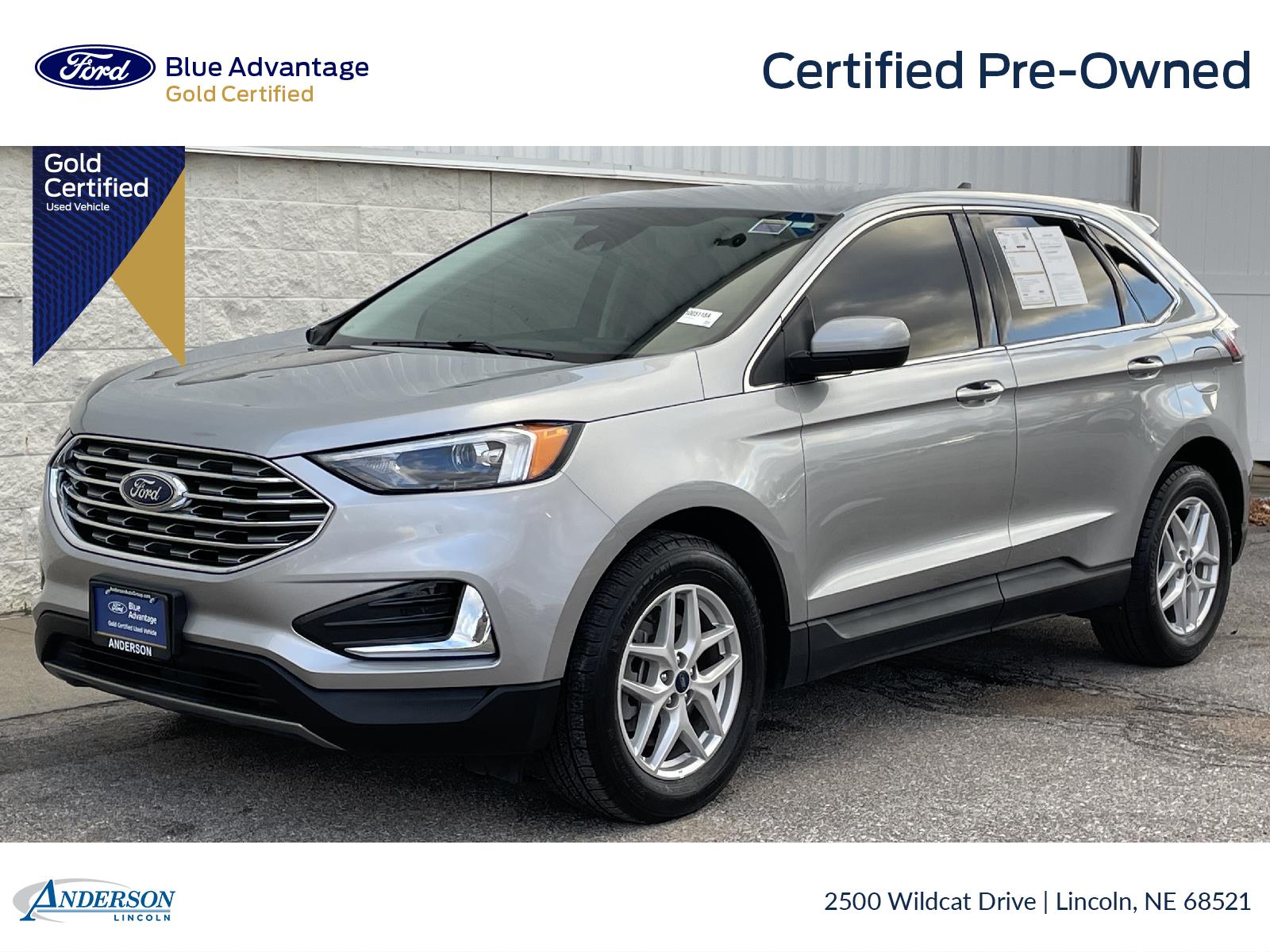 Used 2022 Ford Edge SEL Stock: 1005118A