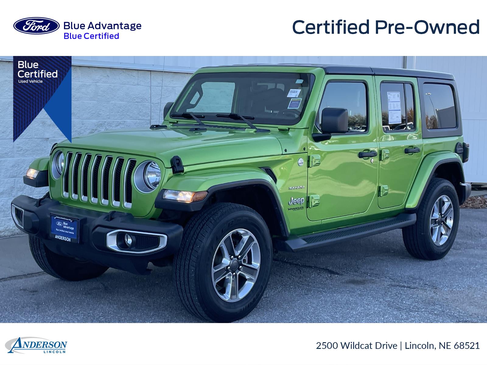 Used 2018 Jeep Wrangler Unlimited Sahara SUV for sale in Lincoln NE