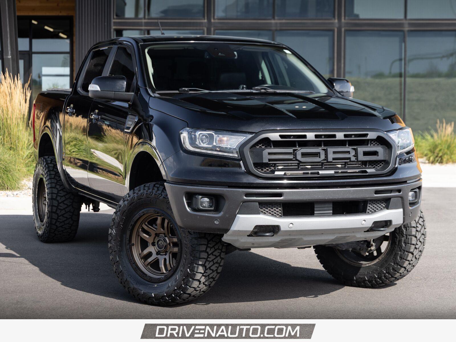 Shadow Black 2021 Ford Ranger Pickup Truck Four-Wheel Drive Automatic