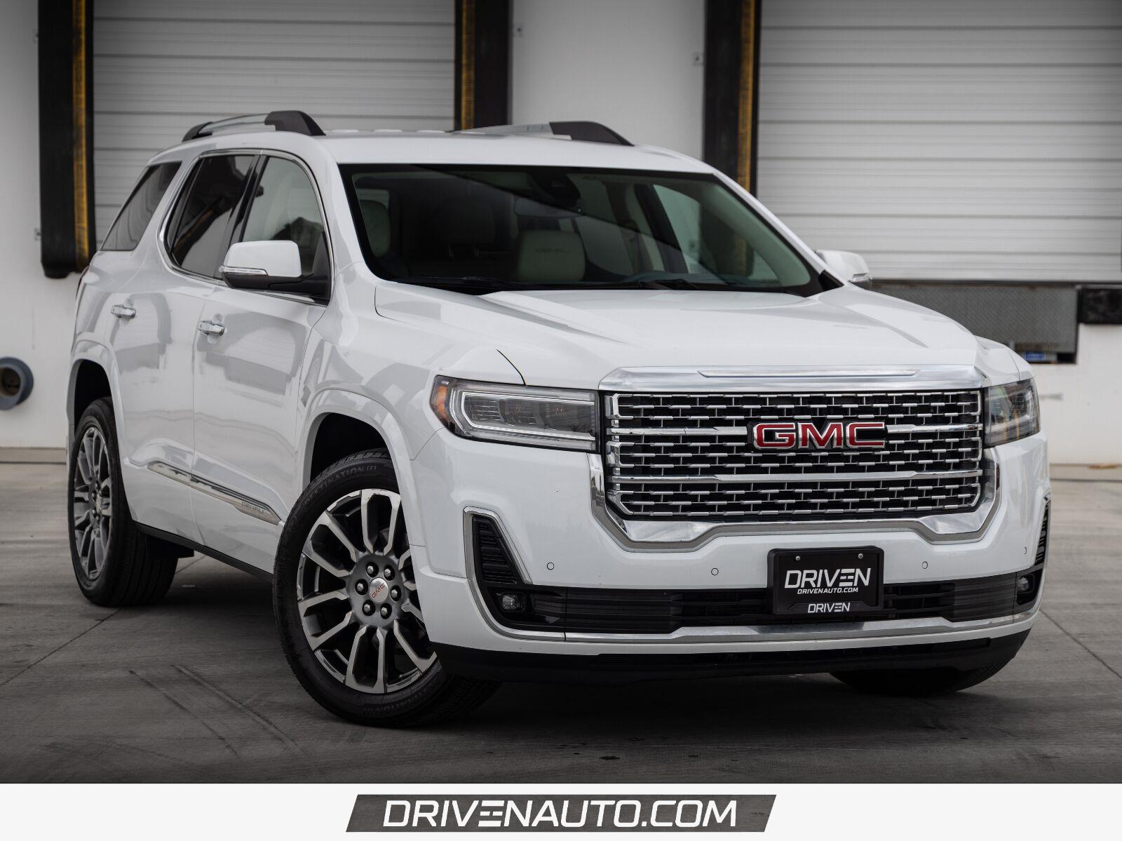 Summit White 2023 GMC Acadia SUV / Crossover Four-Wheel Drive 9-Speed Automatic