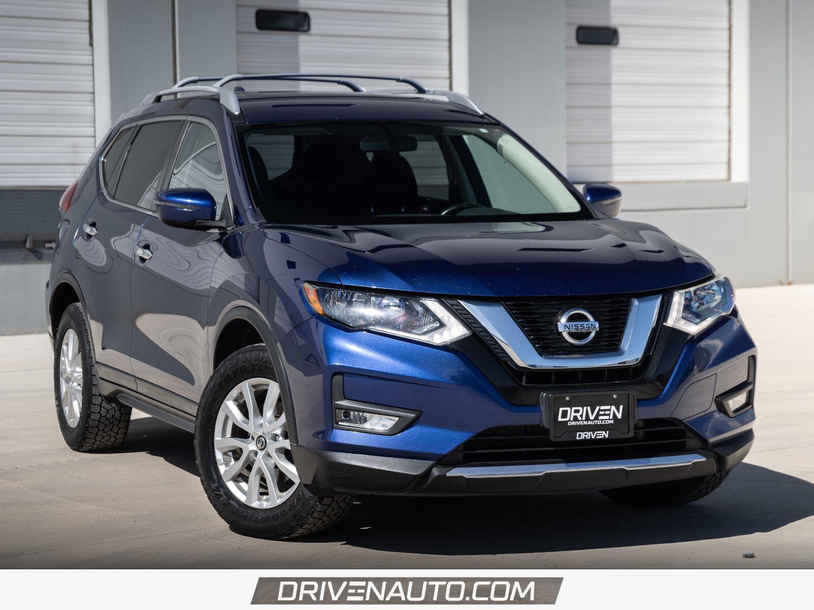 Caspian Blue 2017 Nissan Rogue SUV / Crossover All-Wheel Drive Continuously Variable Transmission