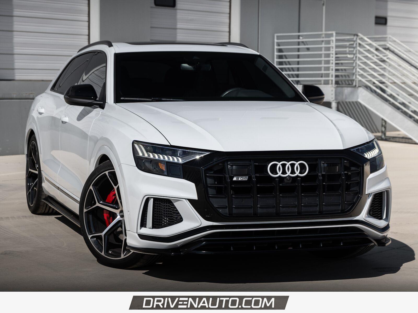 Glacier White Metallic 2023 Audi SQ8 SUV / Crossover All-Wheel Drive Automatic