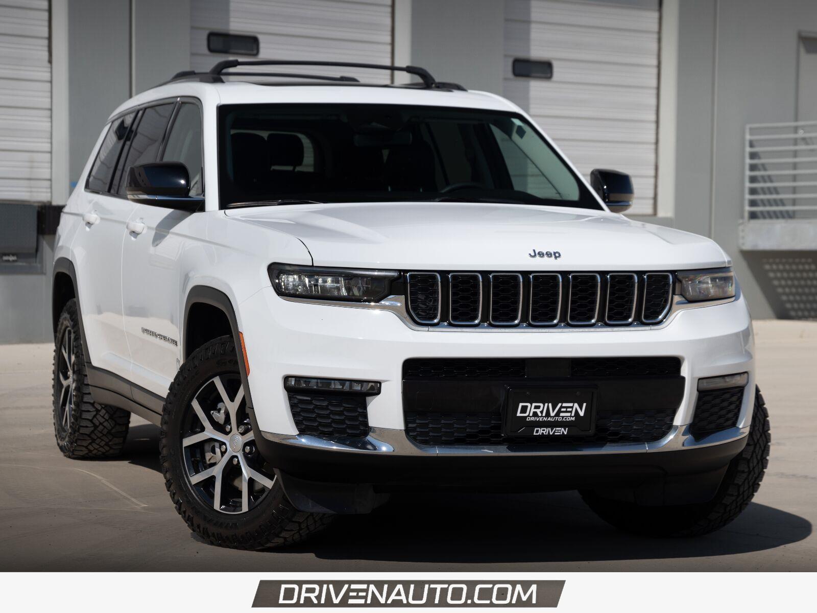 Bright White Clearcoat 2023 Jeep Grand Cherokee L SUV / Crossover Four-Wheel Drive 8-Speed Automatic