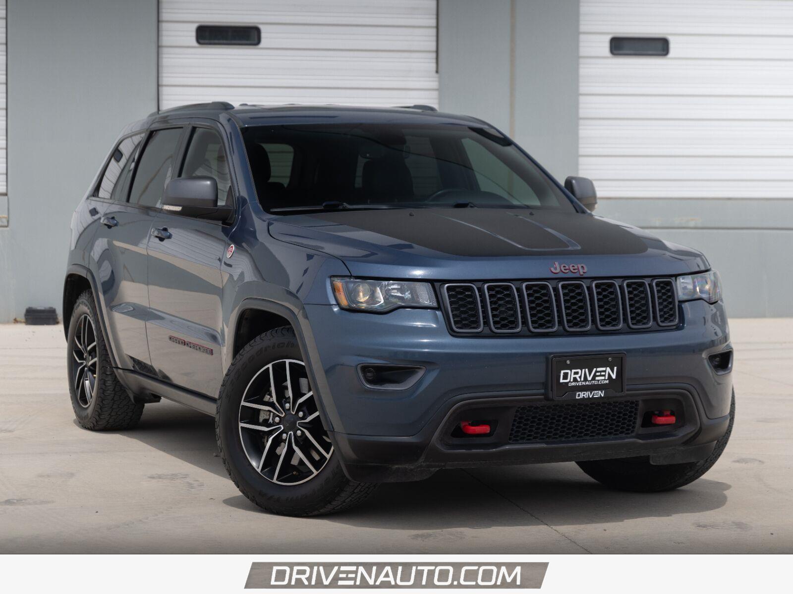 Slate Blue Pearlcoat 2021 Jeep Grand Cherokee SUV / Crossover Four-Wheel Drive 8-Speed Automatic