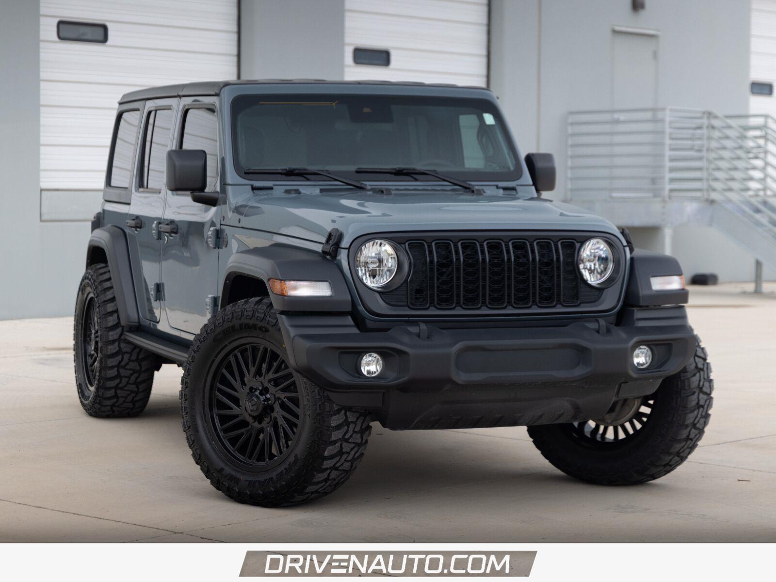 Anvil Clear Coat 2024 Jeep Wrangler SUV / Crossover Four-Wheel Drive 8-Speed Automatic