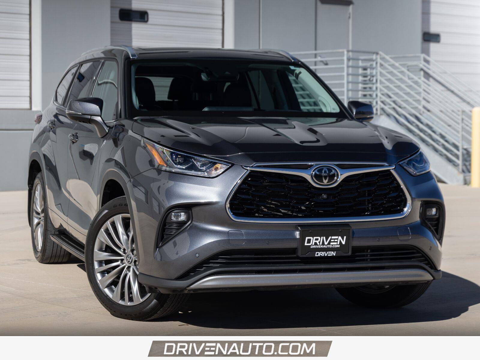 Magnetic Gray Metallic 2022 Toyota Highlander SUV / Crossover All-Wheel Drive 8-Speed Automatic