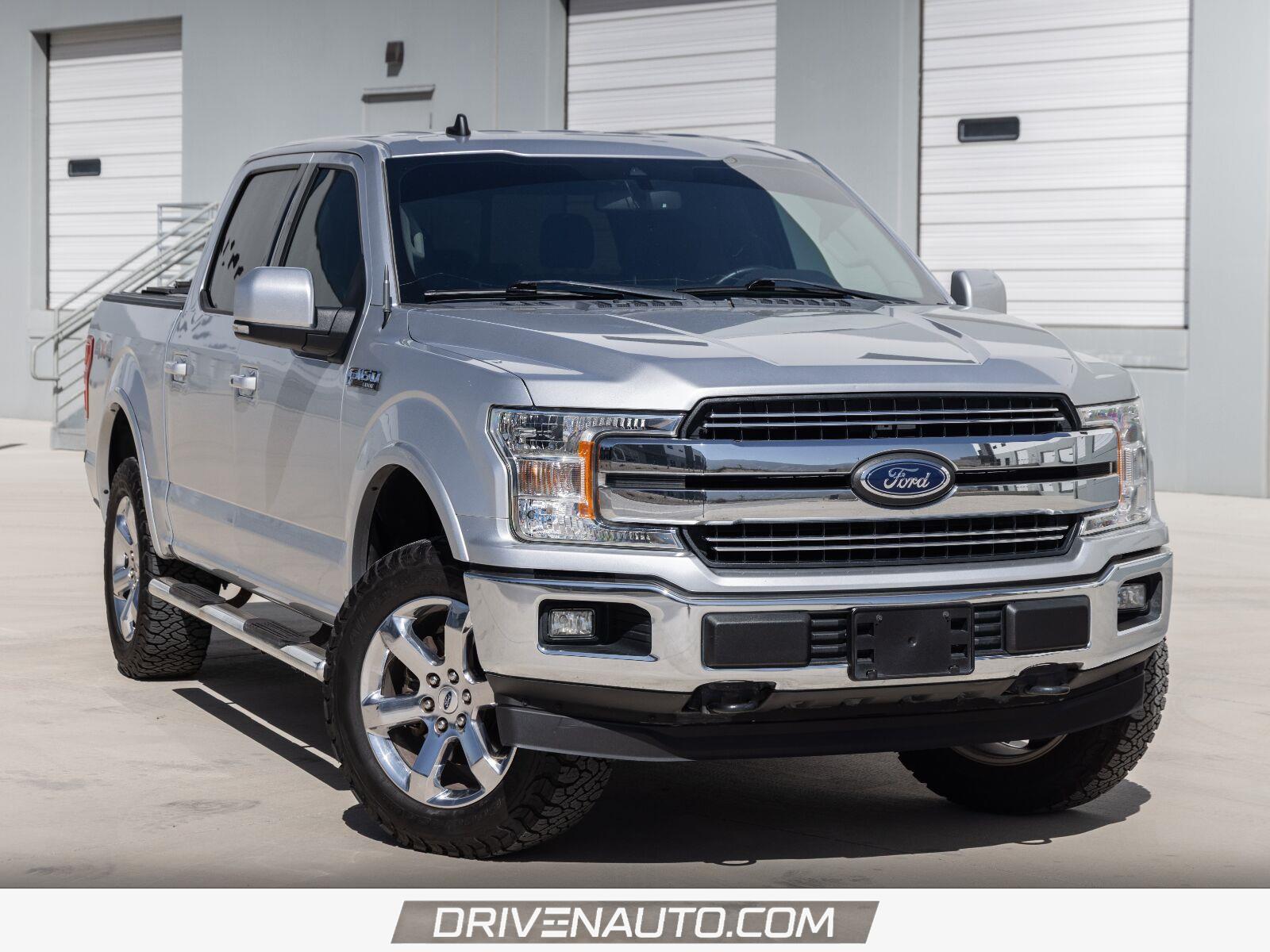 Ingot Silver 2019 Ford F-150 Pickup Truck Four-Wheel Drive Automatic