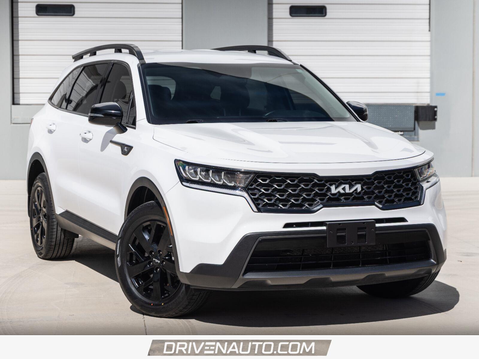 Glacial White Pearl 2022 Kia Sorento SUV / Crossover All-Wheel Drive 8-Speed Automatic