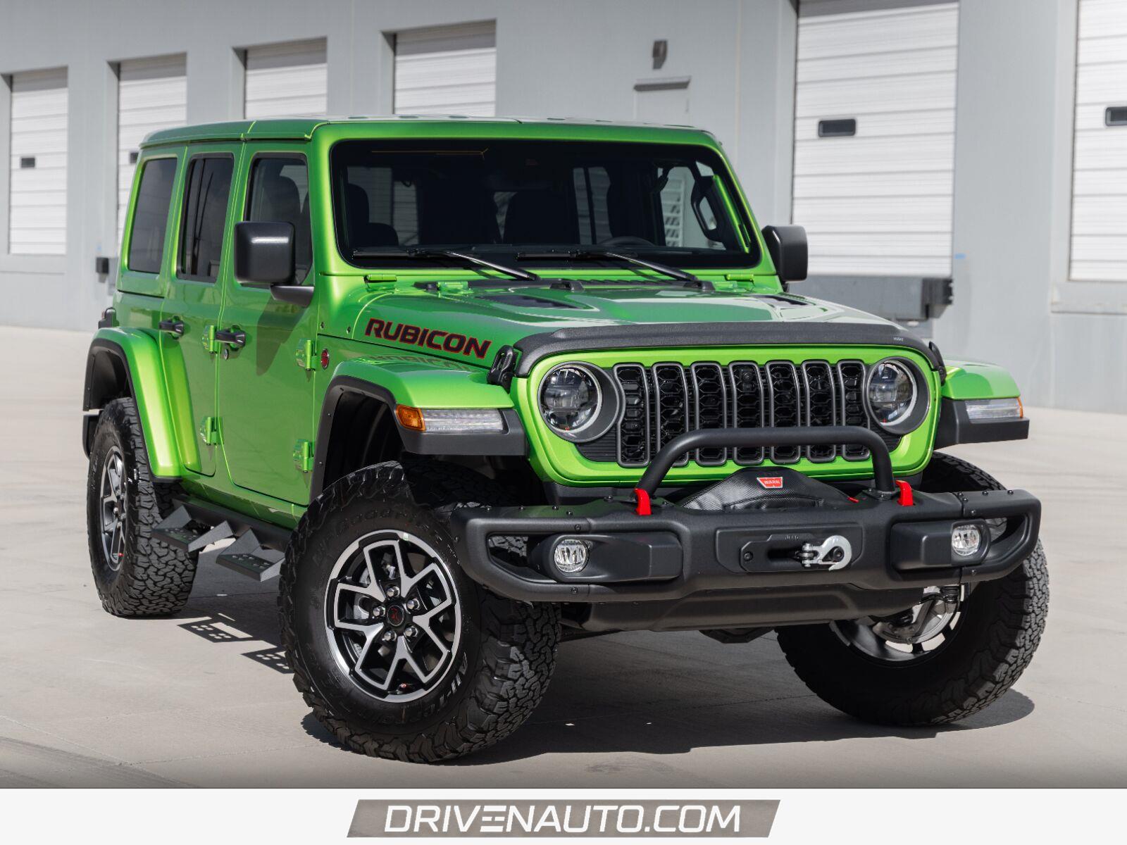 Mojito Clearcoat 2025 Jeep Wrangler SUV / Crossover Four-Wheel Drive 8-Speed Automatic