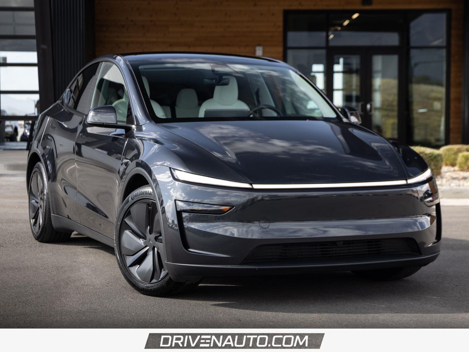 Gray (Stealth Grey) 2026 Tesla Model Y SUV / Crossover All-Wheel Drive Automatic