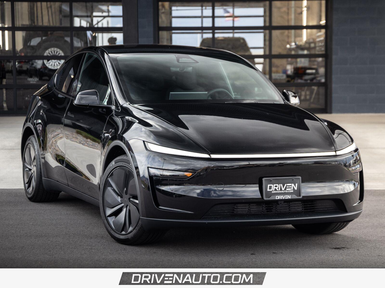 Black 2026 Tesla Model Y SUV / Crossover All-Wheel Drive Automatic