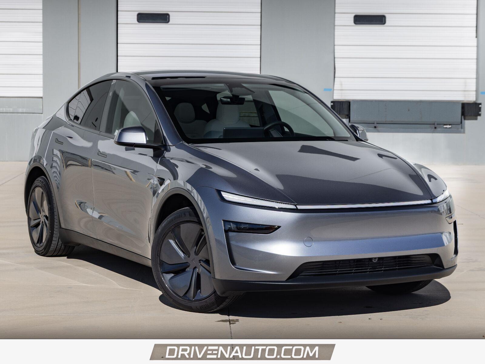Silver 2026 Tesla Model Y SUV / Crossover All-Wheel Drive Automatic
