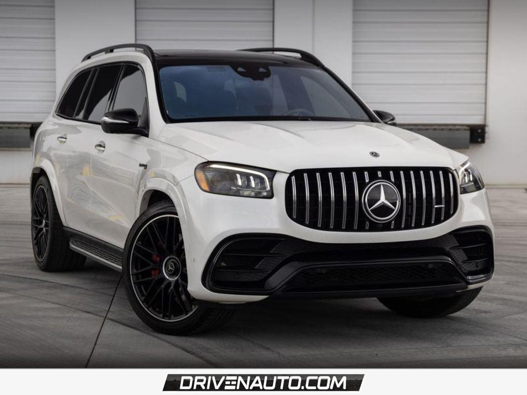Diamond White Metallic 2021 Mercedes-Benz GLS SUV / Crossover All-Wheel Drive Automatic