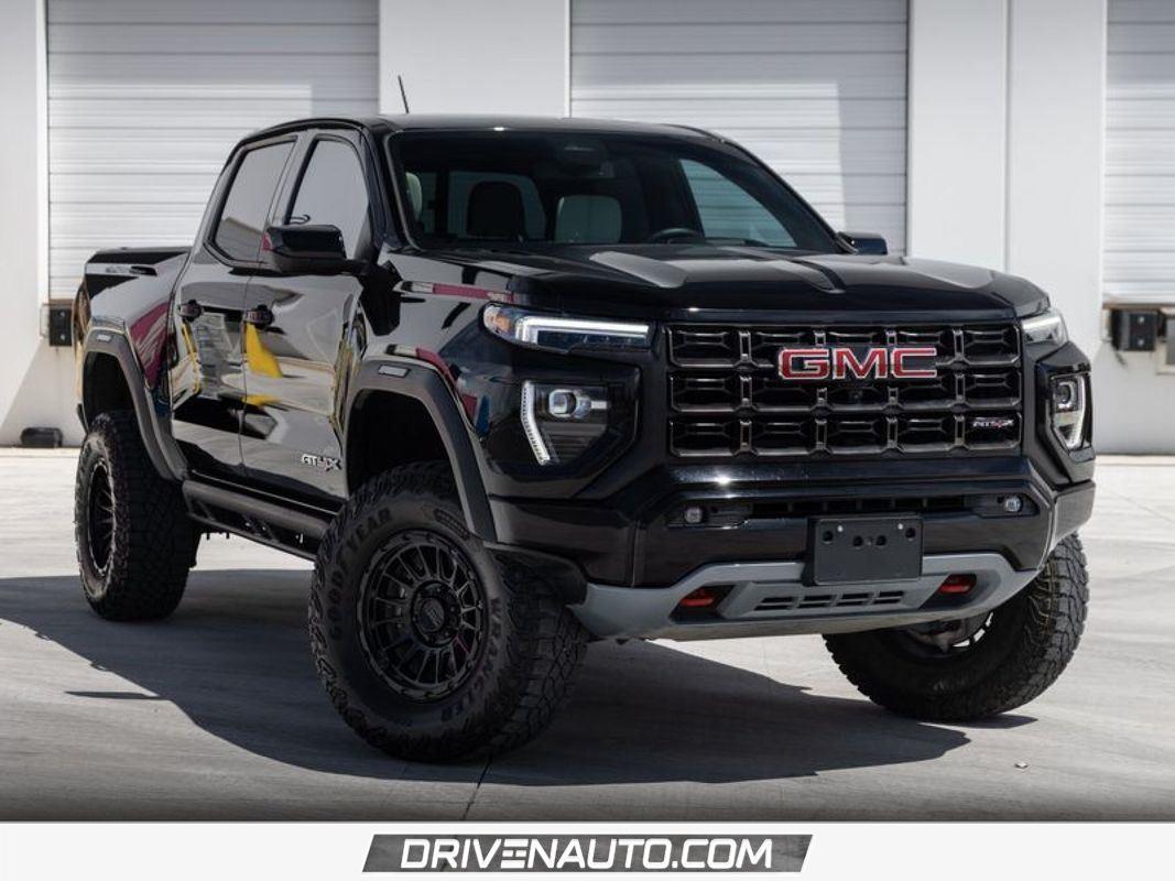 Onyx Black 2024 GMC Canyon Pickup Truck Four-Wheel Drive 8-Speed Automatic
