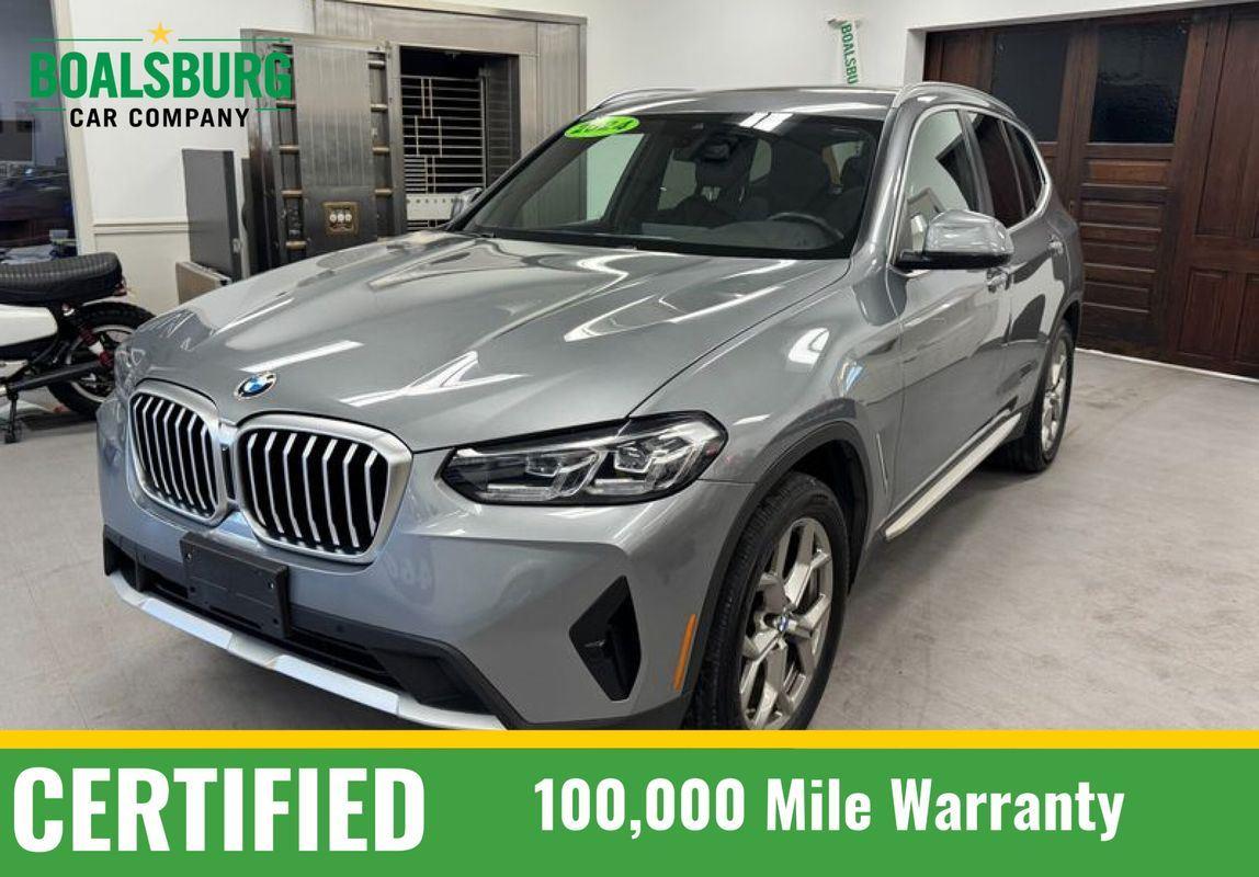 Skyscraper Gray Metallic 2024 BMW X3 SUV / Crossover All-Wheel Drive 8-Speed Automatic