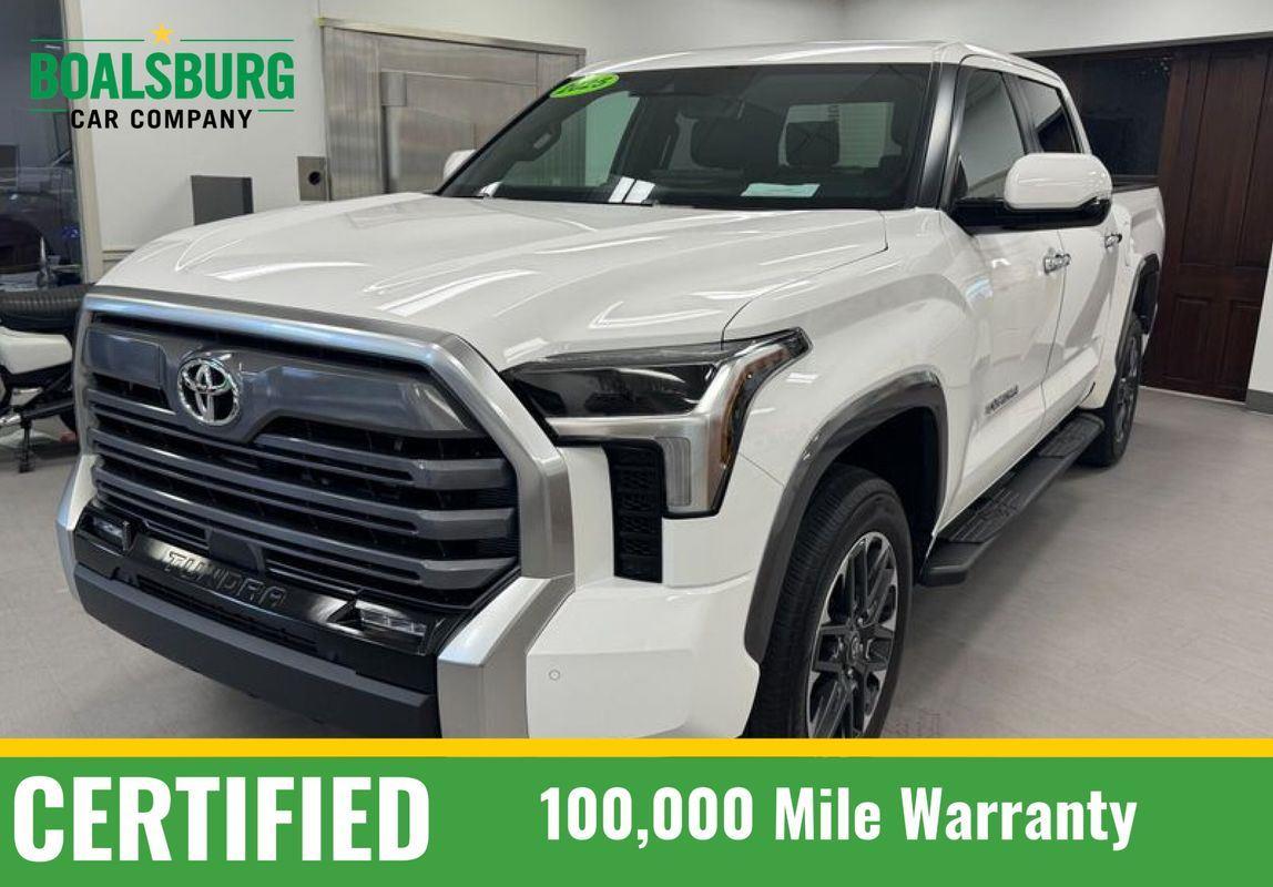 Ice Cap 2025 Toyota Tundra Limited CrewMax Cab 4WD Pickup Truck Four-Wheel Drive Automatic