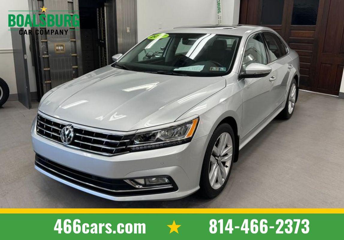 Reflex Silver Metallic 2017 Volkswagen Passat Sedan Front-Wheel Drive Automatic