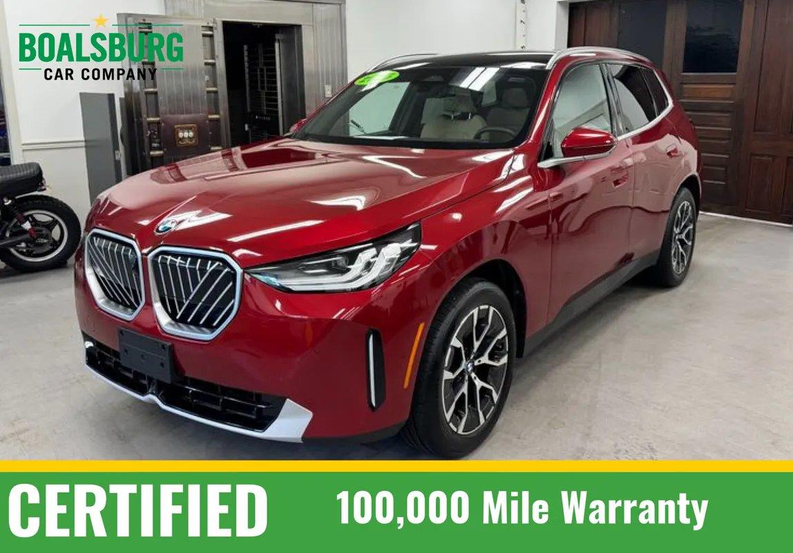 Vegas Red Metallic 2025 BMW X3 SUV / Crossover All-Wheel Drive Automatic
