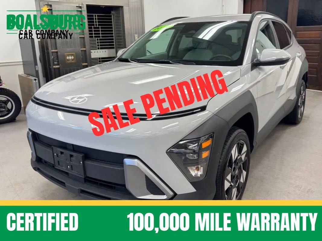 Cyber Gray Metallic 2025 Hyundai Kona SUV / Crossover All-Wheel Drive Continuously Variable Transmission
