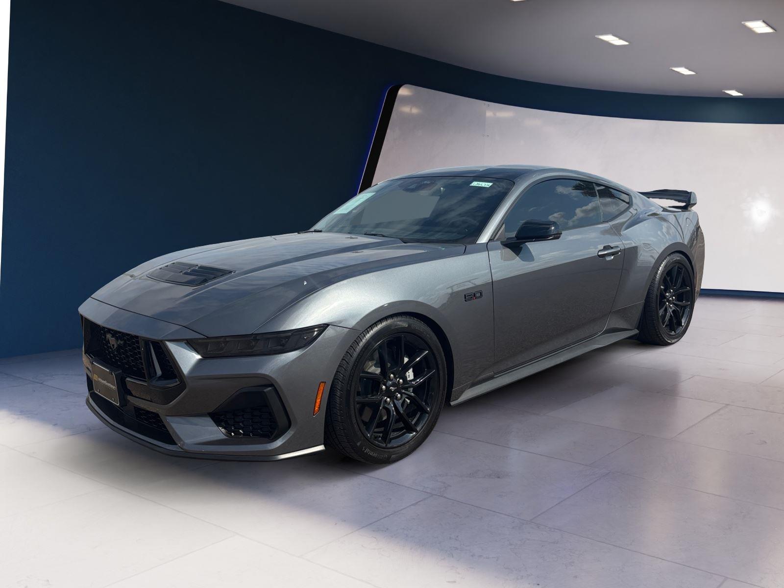 Carbonized Gray 2025 Ford Mustang GT Premium Fastback RWD Coupe Rear-Wheel Drive Automatic