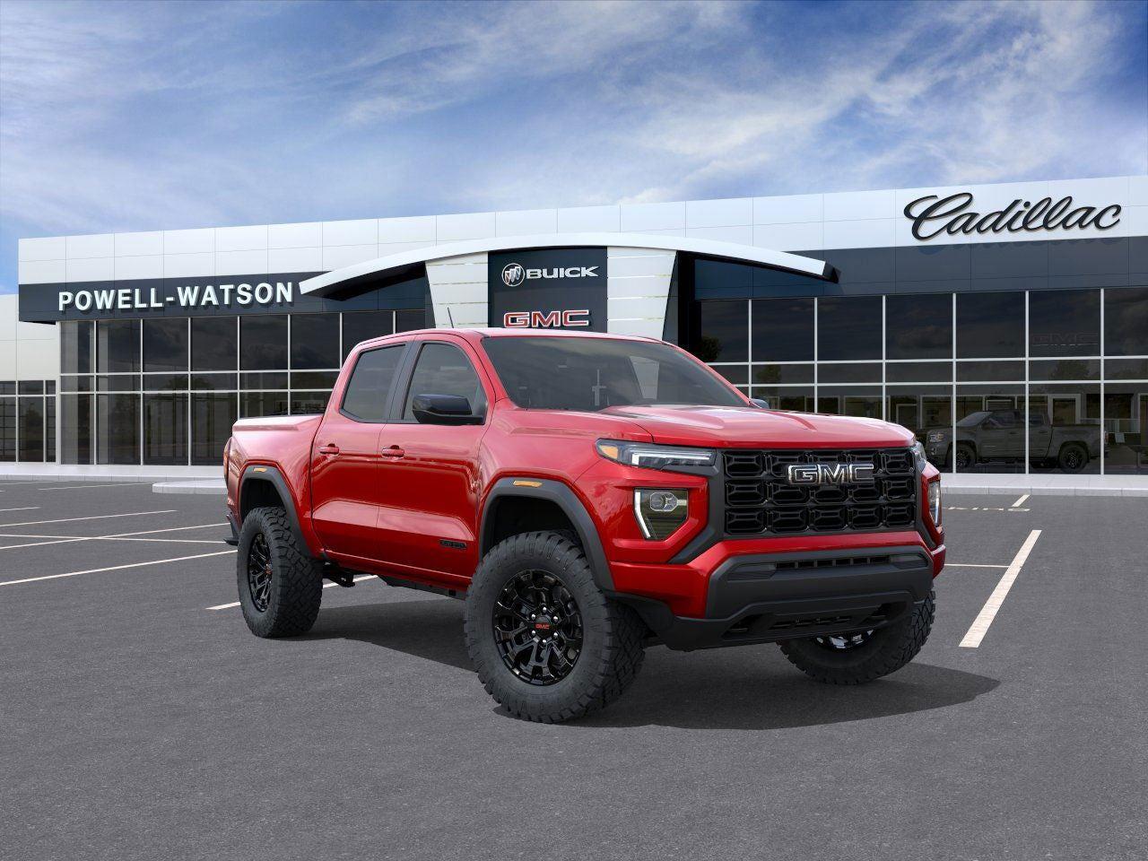 Volcanic Red Tintcoat 2026 GMC Canyon Elevation Crew Cab RWD Pickup Truck 4X2 8-Speed Automatic