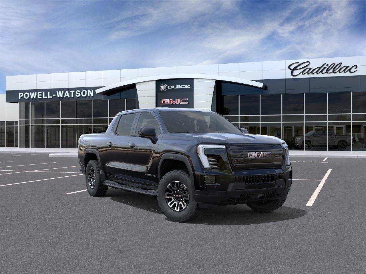 Onyx Black 2026 GMC Sierra EV Pickup Truck All-Wheel Drive Automatic