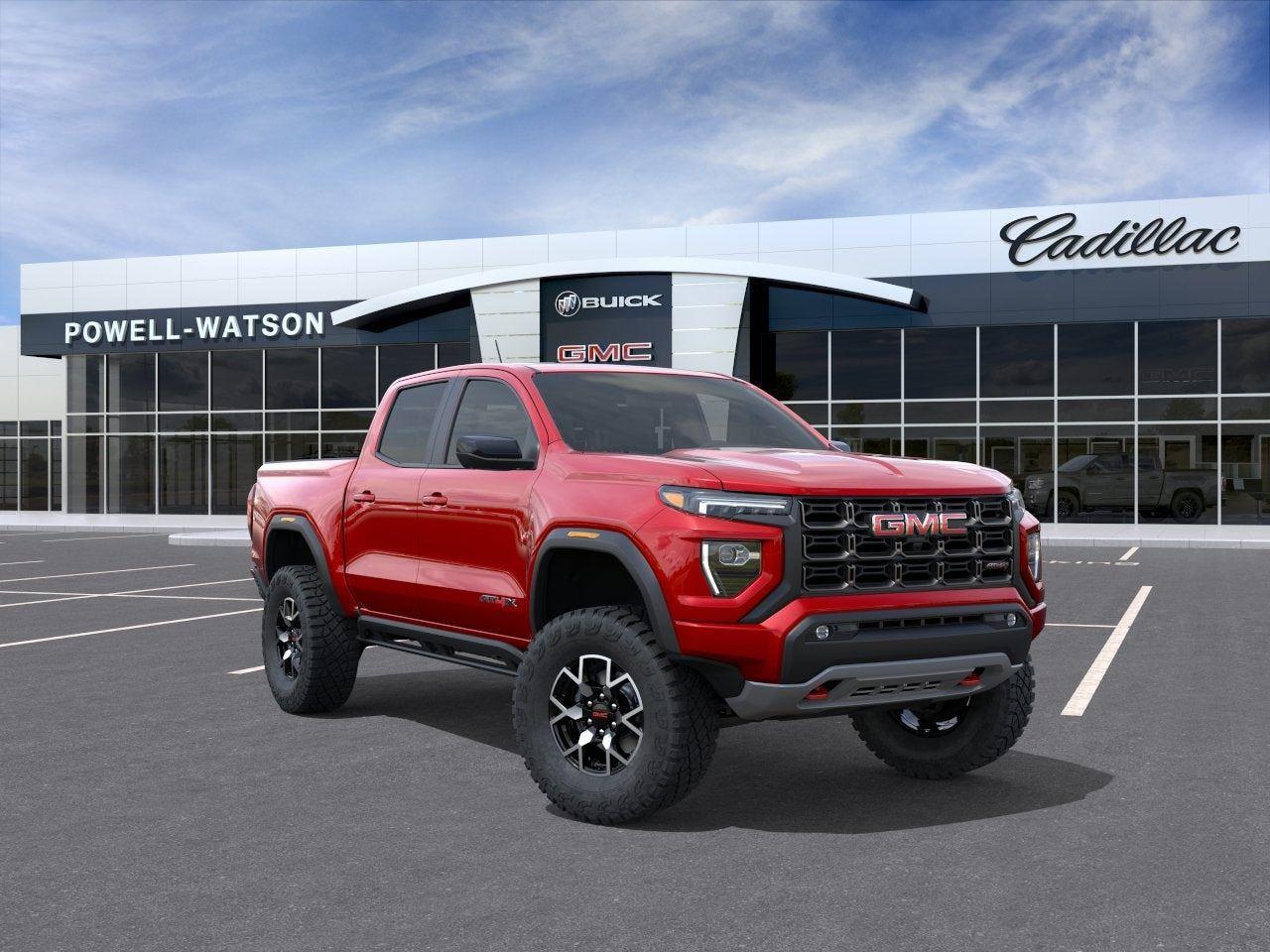 Volcanic Red Tintcoat 2026 GMC Canyon Pickup Truck Four-Wheel Drive 8-Speed Automatic