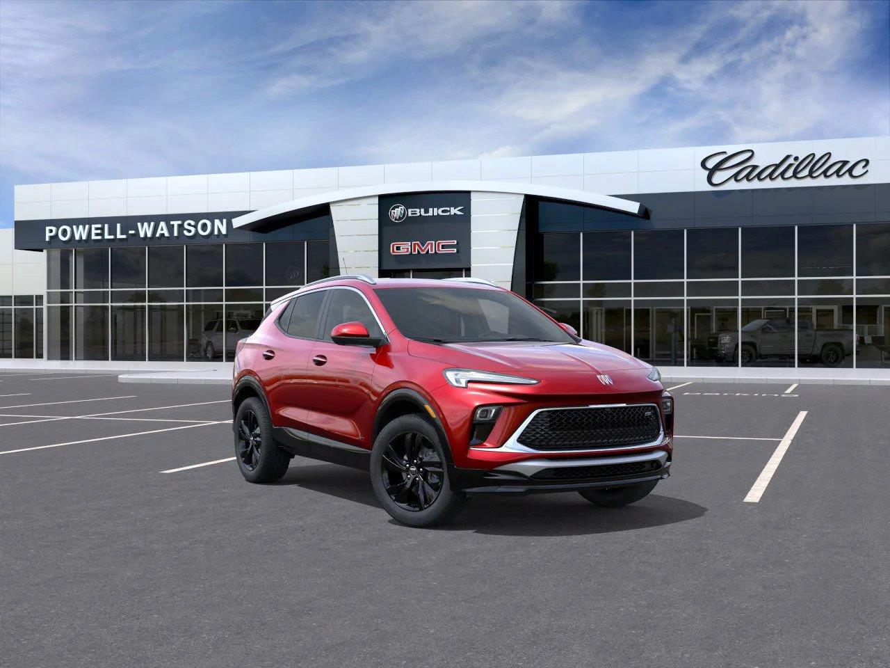Brilliant Red 2026 Buick Encore GX SUV / Crossover Front-Wheel Drive Continuously Variable Transmission