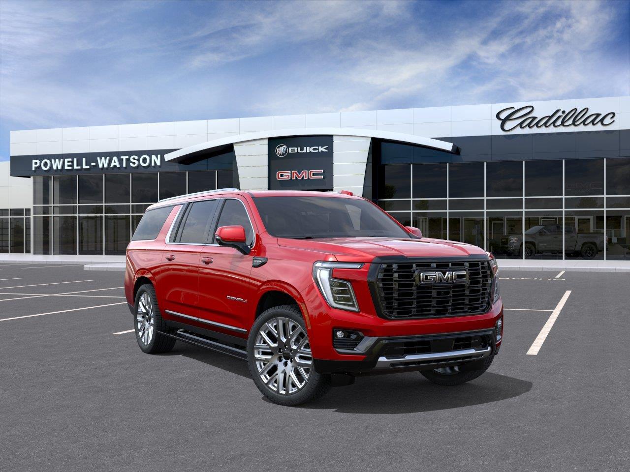 Volcanic Red Tintcoat 2026 GMC Yukon XL SUV / Crossover Four-Wheel Drive Automatic