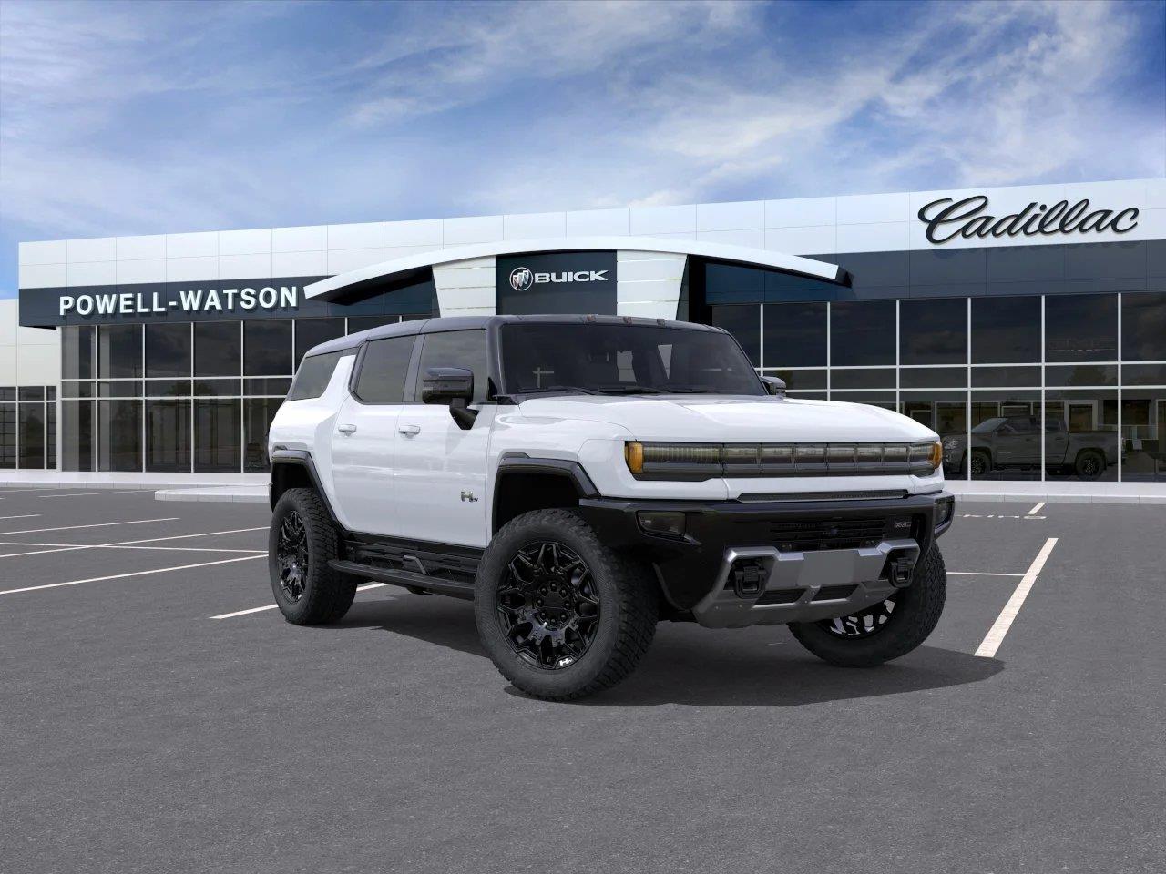 Interstellar White 2026 GMC Hummer EV SUV SUV / Crossover All-Wheel Drive Automatic