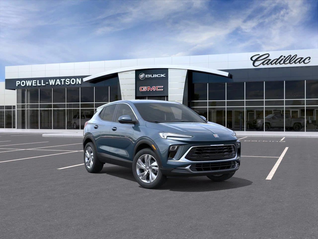 Ocean Blue Metallic 2026 Buick Encore GX SUV / Crossover Front-Wheel Drive Continuously Variable Transmission
