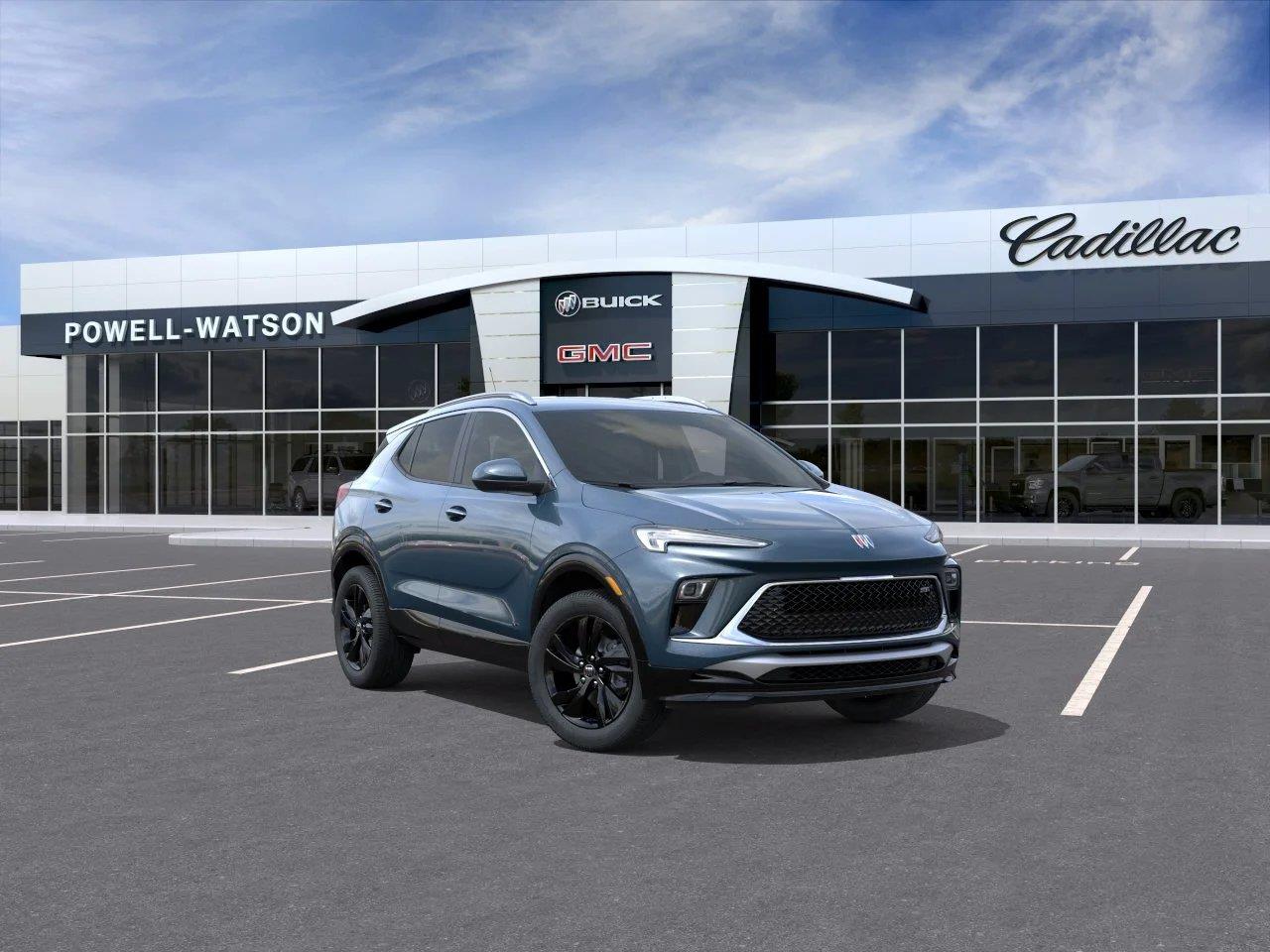 Ocean Blue Metallic 2026 Buick Encore GX SUV / Crossover Front-Wheel Drive Continuously Variable Transmission