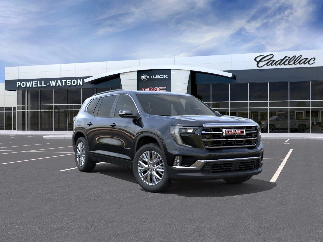 Black (Ebony Twilight Metallic) 2026 GMC Acadia SUV / Crossover Four-Wheel Drive 8-Speed Automatic
