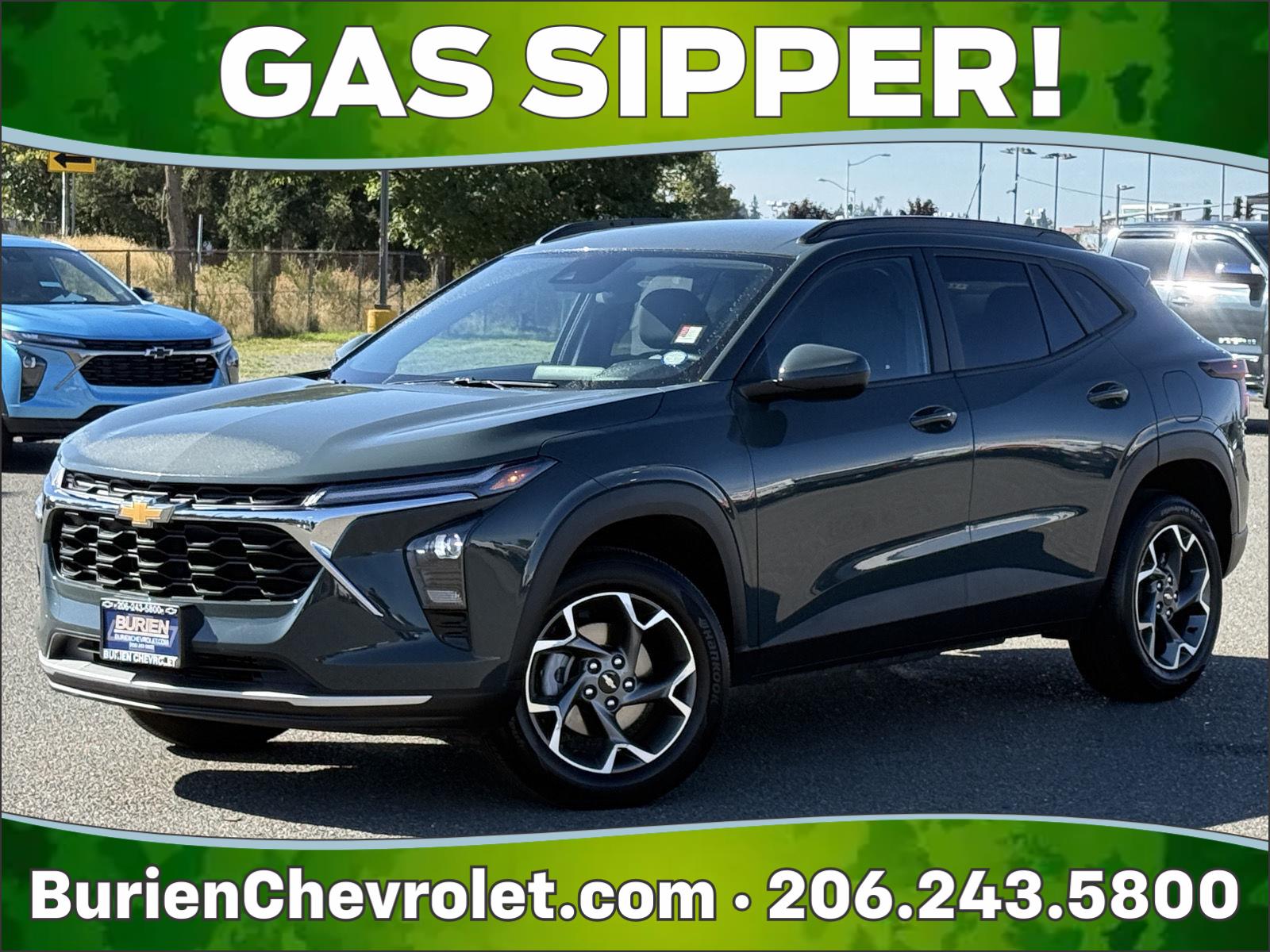 Cypress Gray 2025 Chevrolet Trax SUV / Crossover Front-Wheel Drive 6-Speed Automatic