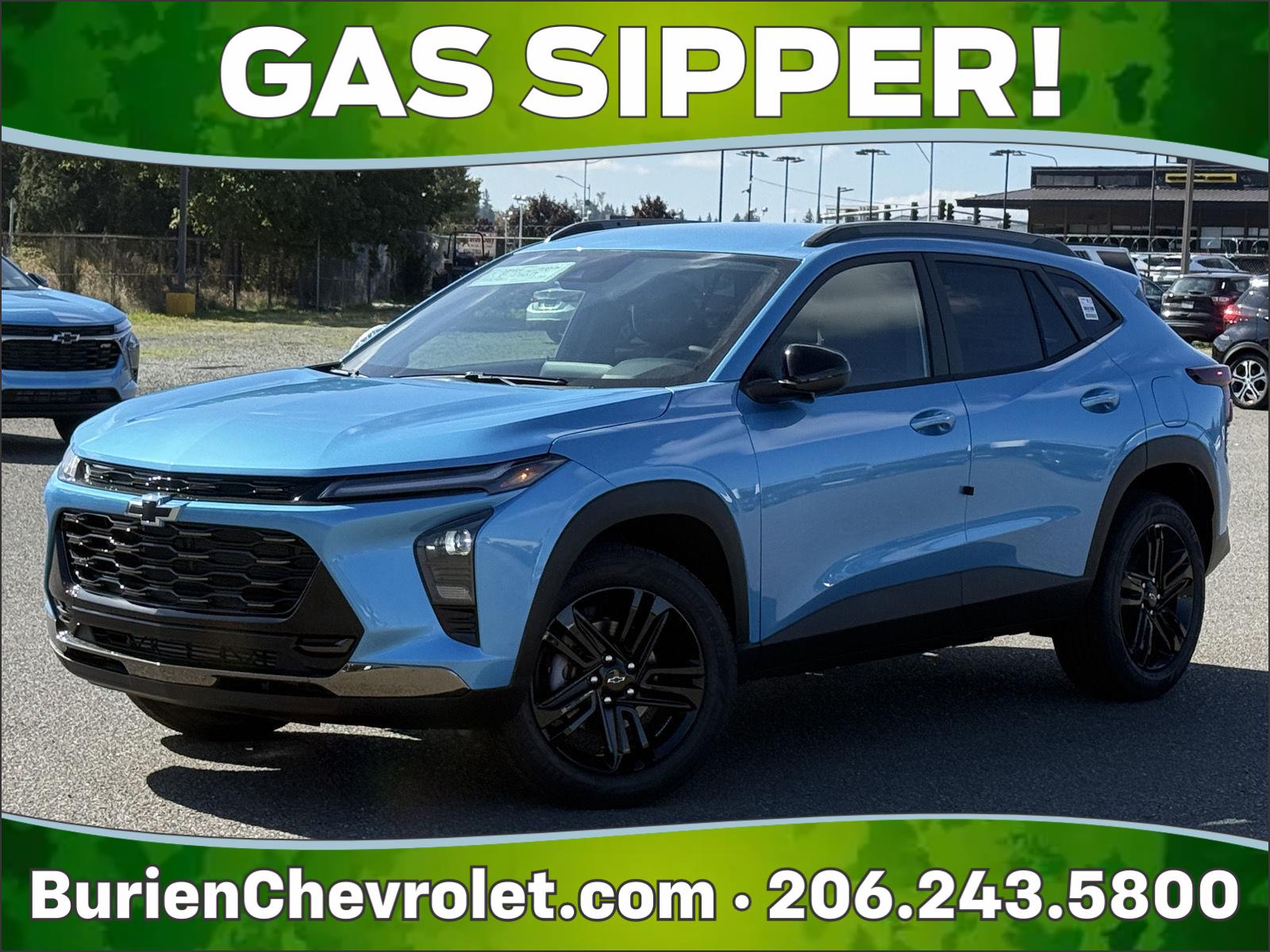 Marina Blue Metallic 2026 Chevrolet Trax SUV / Crossover Front-Wheel Drive 6-Speed Automatic