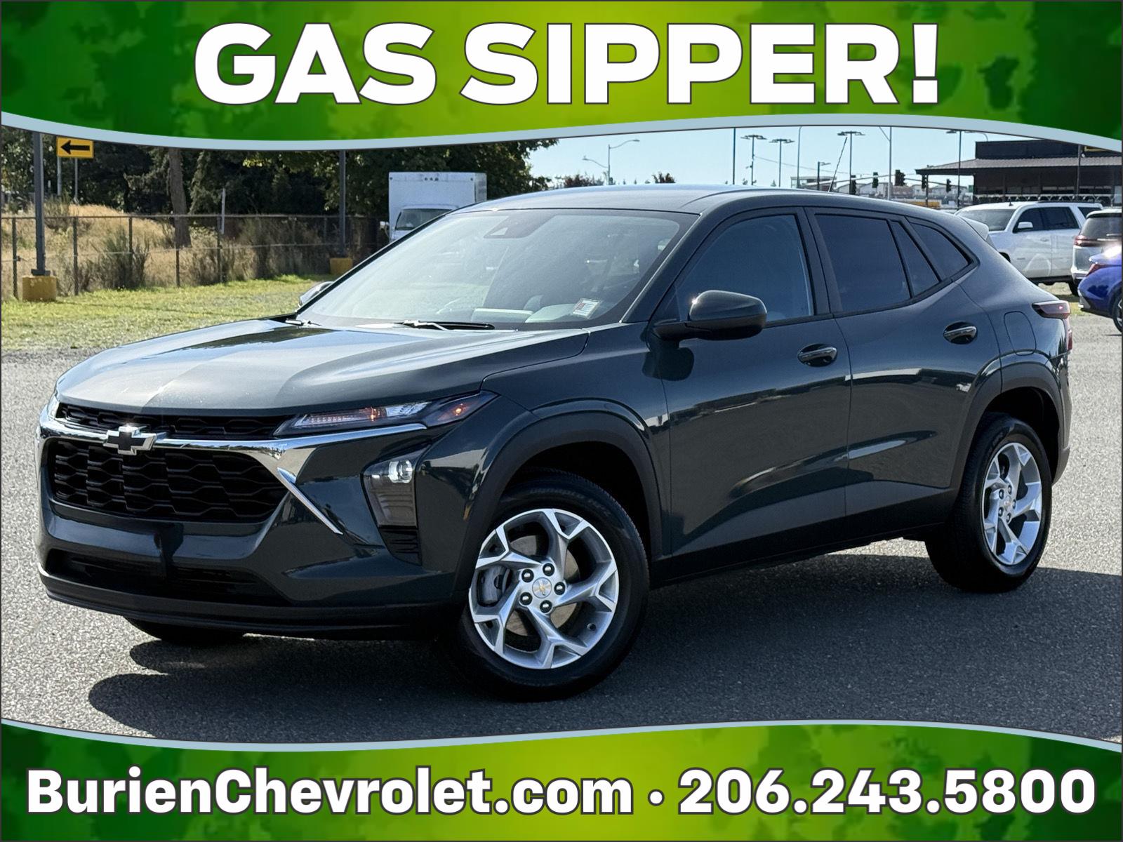 Cypress Gray 2025 Chevrolet Trax SUV / Crossover Front-Wheel Drive 6-Speed Automatic