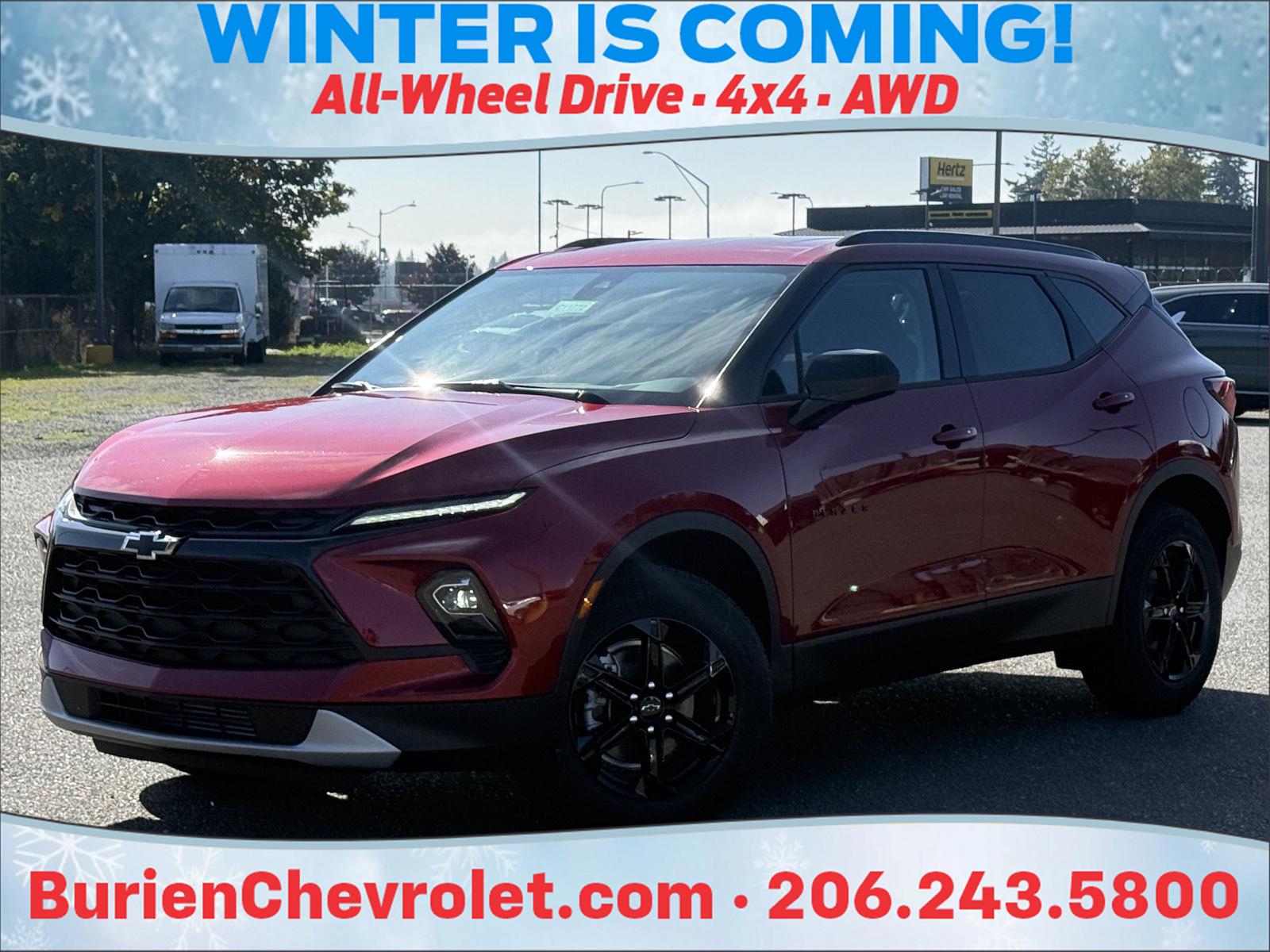 Radiant Red Tintcoat 2026 Chevrolet Blazer SUV / Crossover 9-Speed Automatic